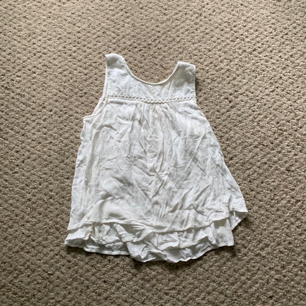White tank top